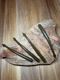 Green Pumpkin red/black flake